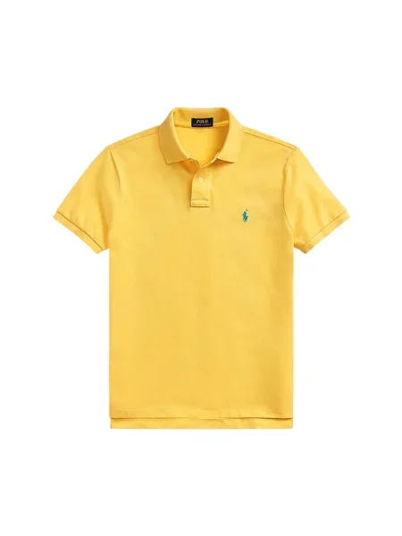 Koszulka polo Polo Ralph Lauren casual żółta