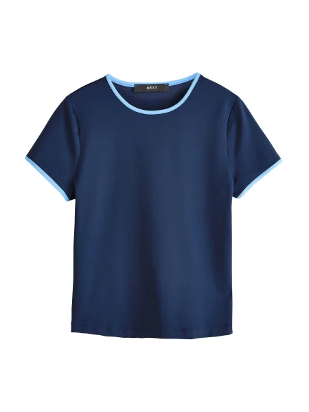 Next Tricou bleumarin / deschis albastru