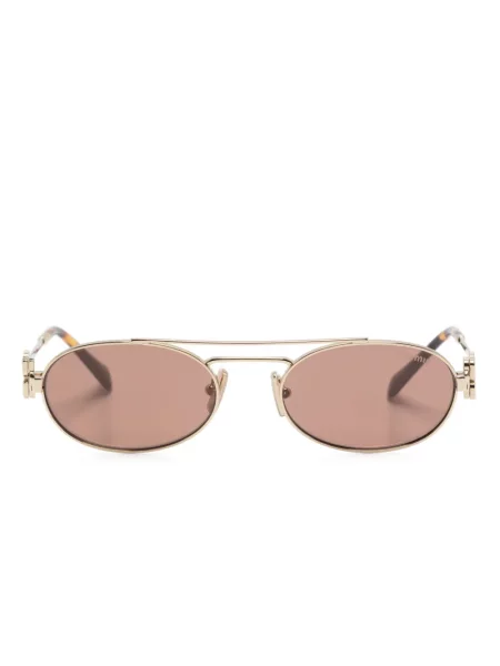 Ochelari de soare Miu Miu Eyewear auriu