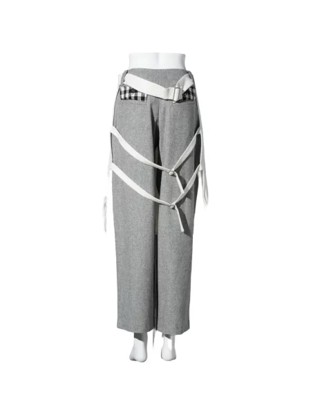 Pantaloni Fey Fey Worldwide gri