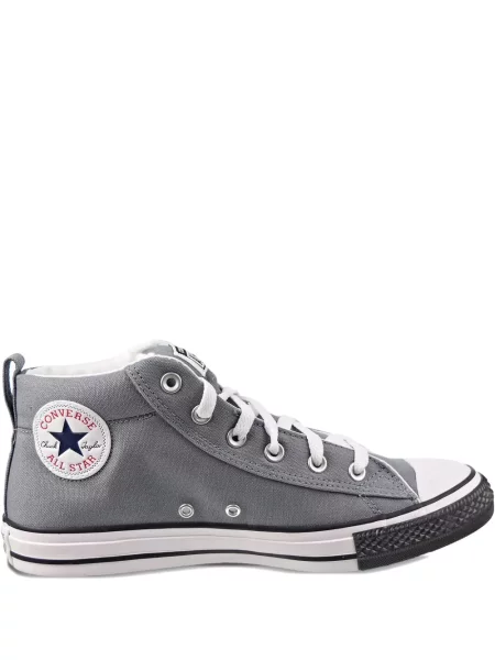 Бягане slip-on маратонки Converse Chuck Taylor All Star на платформе черно