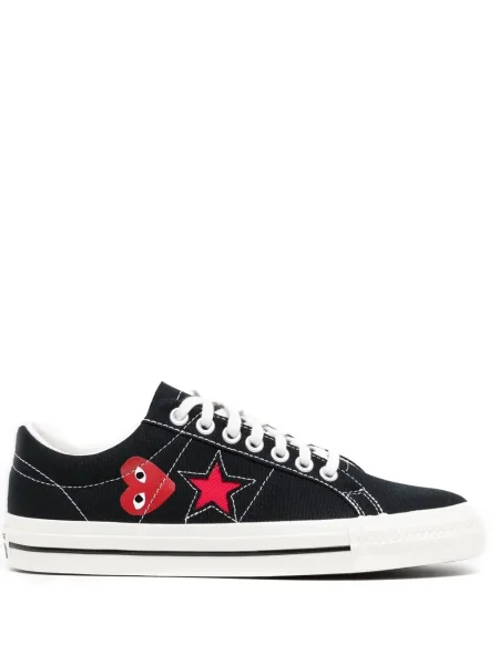 Sneakerși Comme Des Garçons Play X Converse negru