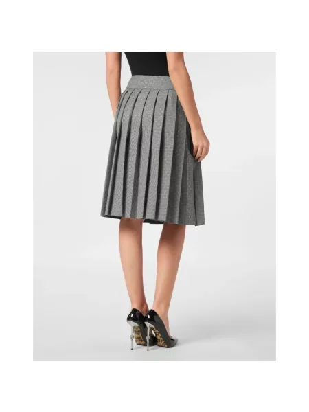 Spódnica maxi Philipp Plein szara