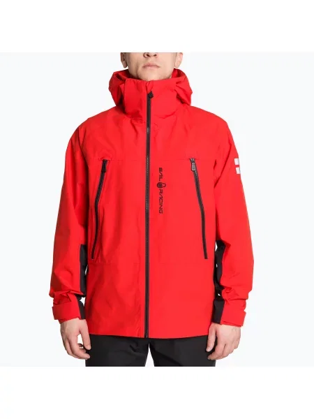 Jachtařská bunda Sail Racing Spray Ocean bright red červená