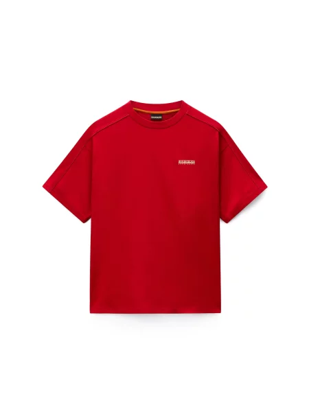 NAPAPIJRI Tricou Teza șamoa roșu