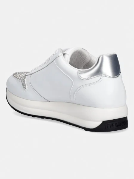 Pantofi Love Moschino alb