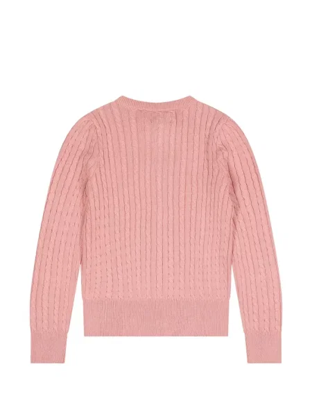 Kardigan dziecięcy Polo Ralph Lauren różowy