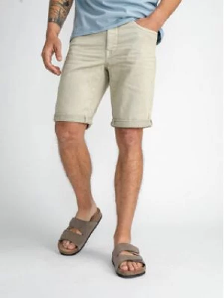 Petrol Industries Džínové šortky Zelená