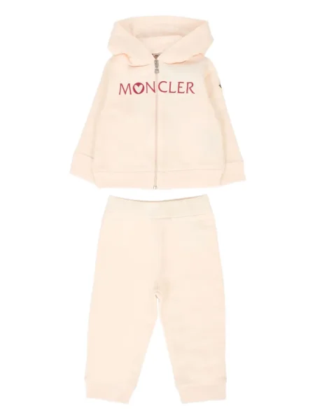 Komplet dresowy dziecięcy Moncler Enfant różowy