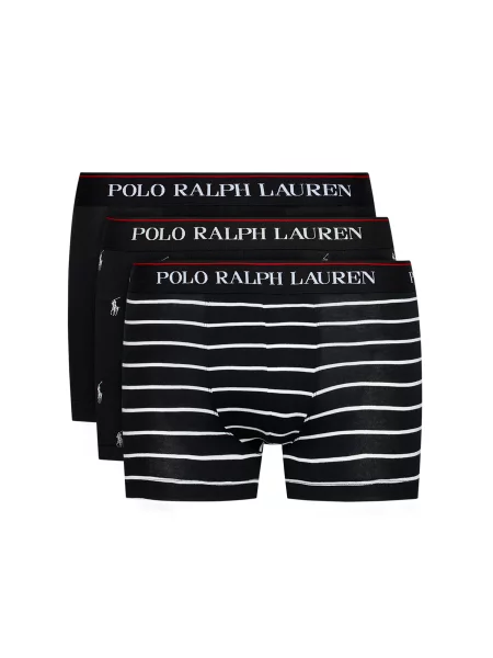 Polo Ralph Lauren Set od 3 para bokserica crna