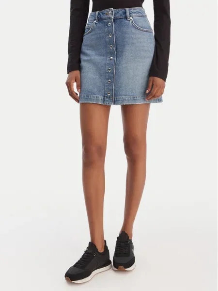 HUGO Джинсова спідниця Gilvie Голубий