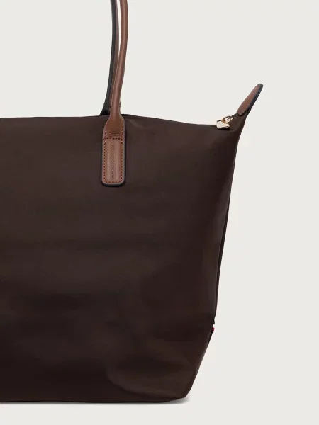 Tommy Hilfiger torebka shopper brązowa