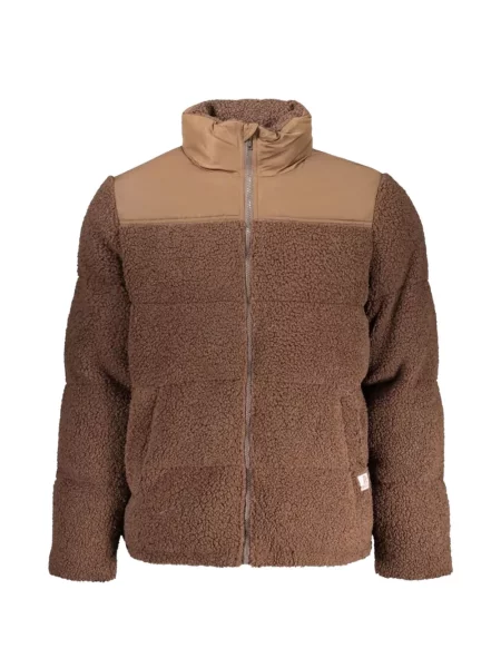 Geacă Rifle din fleece maro