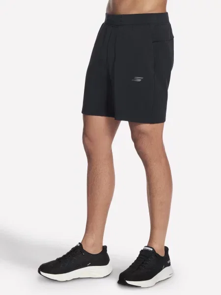 Спортивні шорти Skechers SKECHCLOUD ELEVATE 7" SHOR поліестер/віскоза чорний