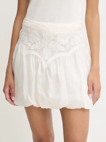 Twinset fustă gogoșar bej