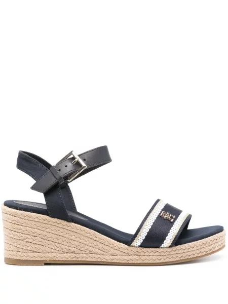 Espadrile Tommy Hilfiger cu pană albastru