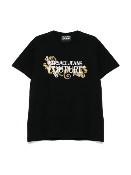 Koszulka Versace Jeans Couture czarna