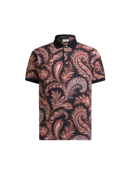 Koszulka polo Etro czarna