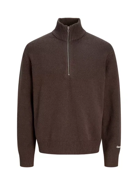 JACK & JONES Pulover JORNORREBRO închis maro
