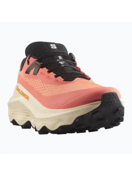 Бігові кросівки Salomon Ultra Glide 3 fusion coral/tender peach/black чорні
