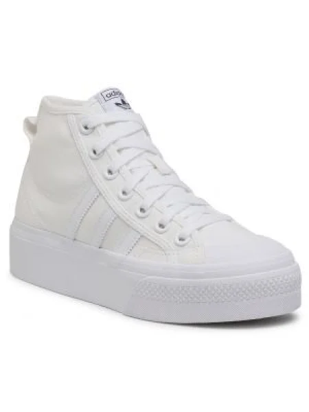 Topánky adidas Nizza Platform Mid W Ftwwht/Ftwwht/Ftwwht biela