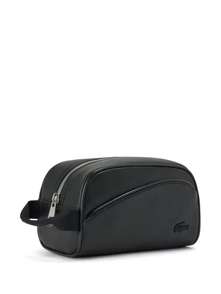 Geantă Lacoste din piele negru