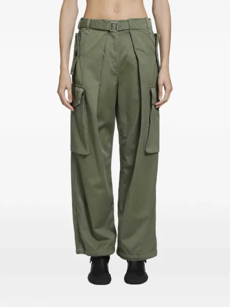 Pantaloni cargo Loewe verde