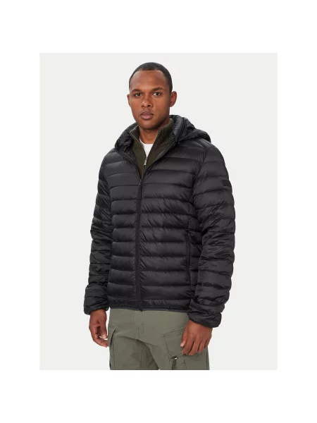 Hunter Пуховик Regular Fit чорний
