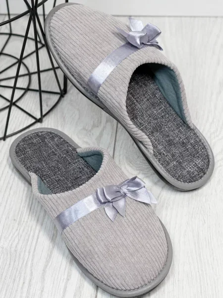 Тапочки Issa Plus серые