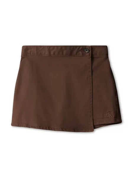 Calvin Klein Jeans fustă-pantalon din cu maro