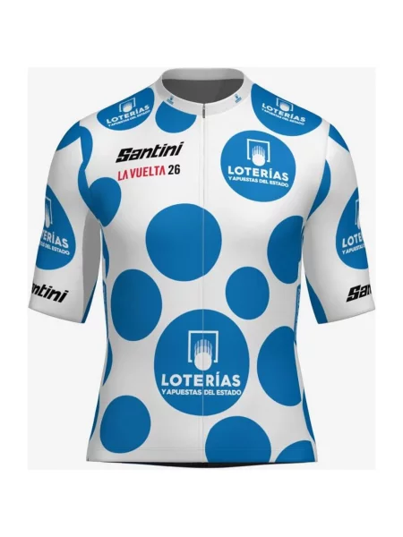 Koszulka damska z krótkim rękawem La Vuelta Lider Klasyfikacji Górskiej Classic XS biała