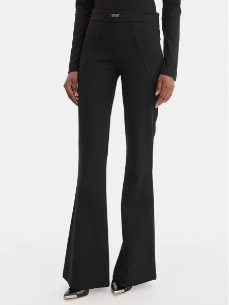 Versace Jeans Couture Pantaloni din Flare Fit negru