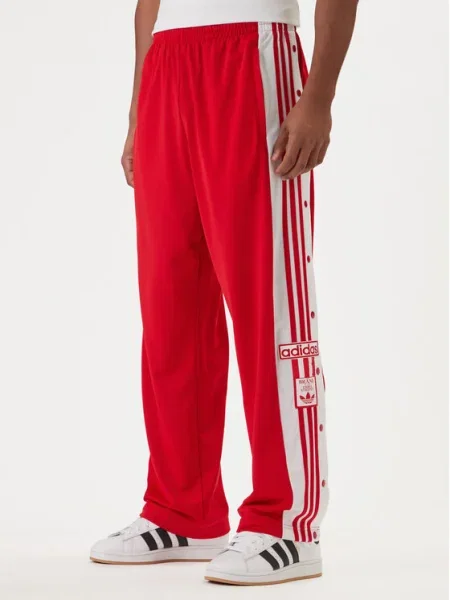 Adidas Pantaloni trening Adibreak Classic roșu