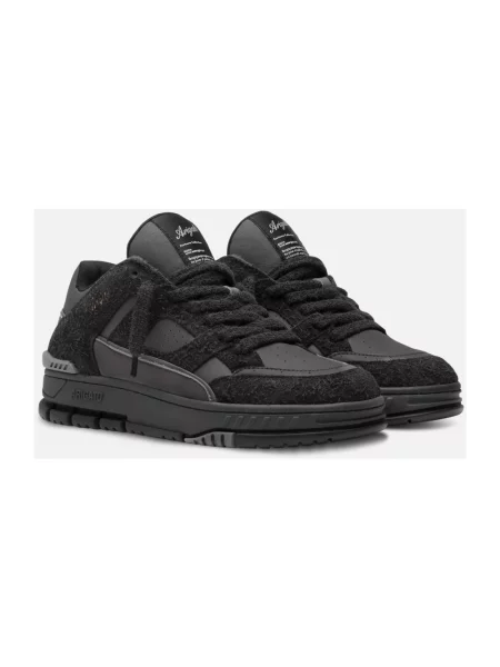 Puszyste sneakersy Axel Arigato skórzane czarne