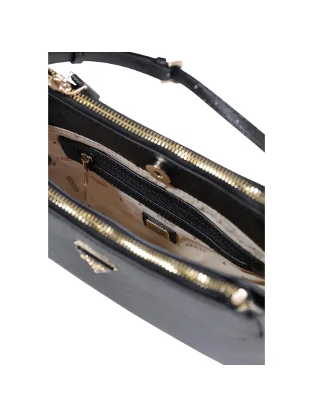 Crossbody kabelka Guess z ekologickej kože čierna