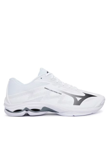 Mizuno Batai uždaroms aikštelėms Wave Lightning Pro balta
