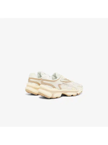 Кроссовки Lacoste бежевые