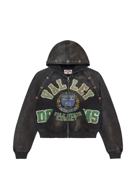 Hanorac cu glugă Vale gri