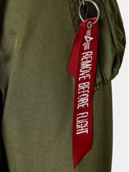 Alpha Industries Zimní bunda Polar Zelená olivový