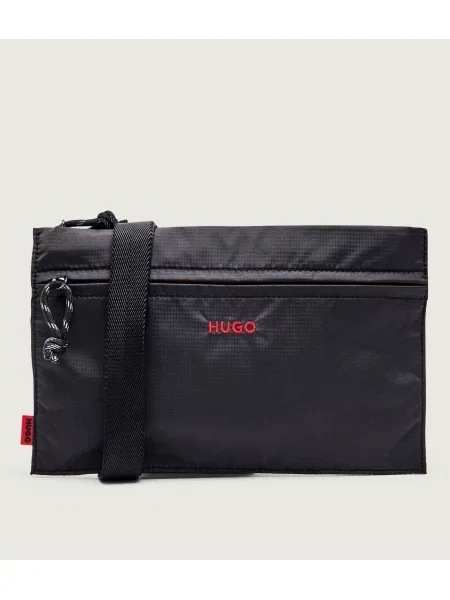 Crossbody táska Hugo fekete