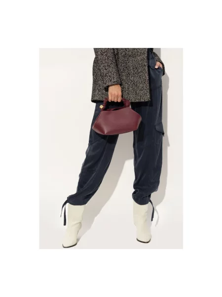 Torebka crossbody Ganni brązowa