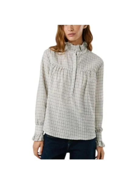 Denim ruha Pepe Jeans fehér