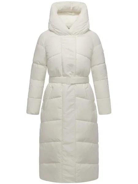 NAVAHOO Palton de iarnă Eisblick alb