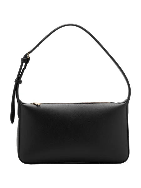 MANGO Geantă de umăr DENIA' negru