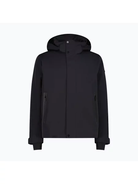Мъжко скиорско яке CMP Zip Hood nero черно