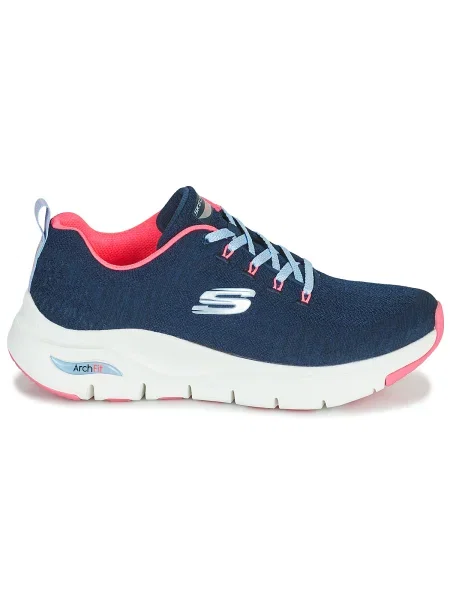 Félcipő Skechers kék