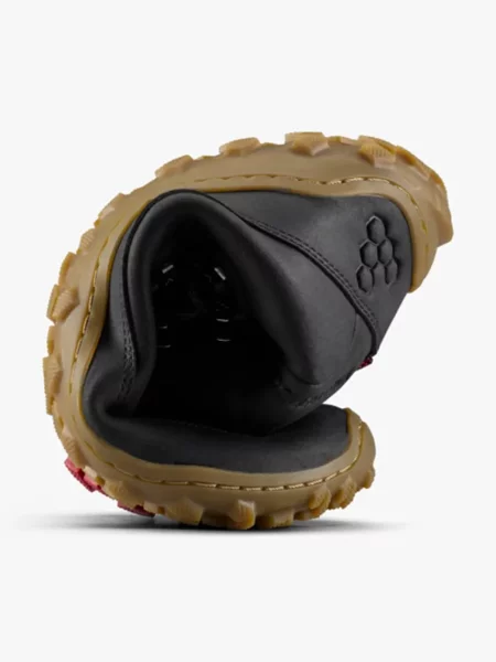 Bőr félcipo Vivobarefoot fekete