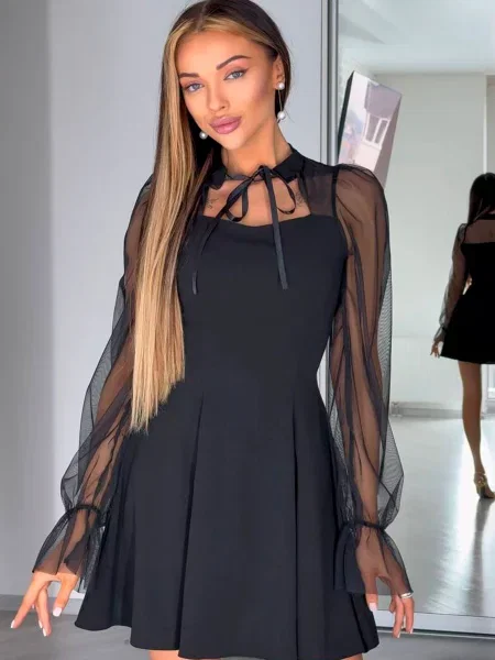 Платье мини Uaclothes черное