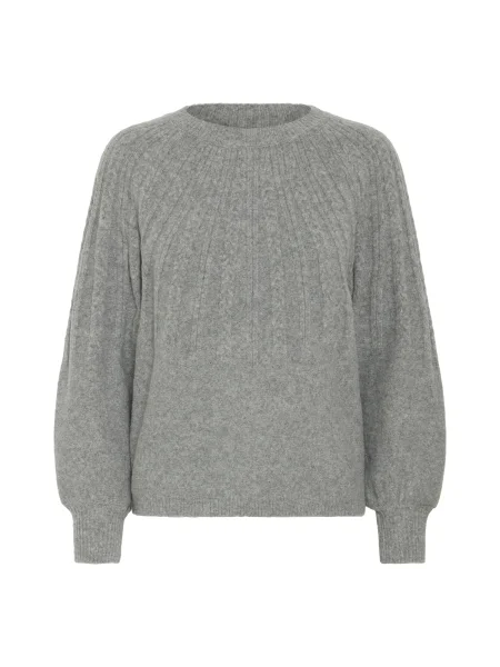 B.young Pulover BYMAGGE amestecat gri