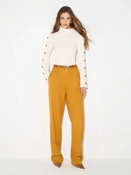 Брюки Elisabetta Franchi желтые